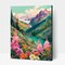 Paint by Number Kits for Adults, DIY Acrylic Mountains Landscape Adult Paint by Number Kits for Beginner, Watercolor Painting by Number Kit for Home Decor - 16“x20